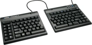 Best Ergonomic Keyboards for Neck Pain (2026): Picks That Actually Help 8 Kinesis Freestyle2 fully split ergonomic keyboard with halves separated