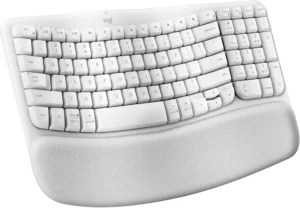 Best Ergonomic Keyboards for Neck Pain (2026): Picks That Actually Help 7 Logitech Wave Keys wireless ergonomic keyboard in graphite