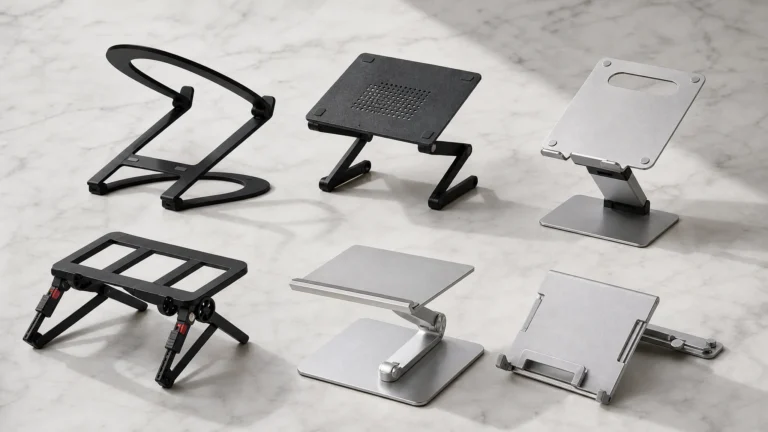 Best Ergonomic Laptop Stand for Desk Work (2026): Top Adjustable Picks for Better Posture 1 Best ergonomic laptop stands for desk work compared side by side in a 2026 buyer's guide