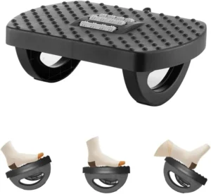 CasaZenith Portable Rocking foot rest under desk