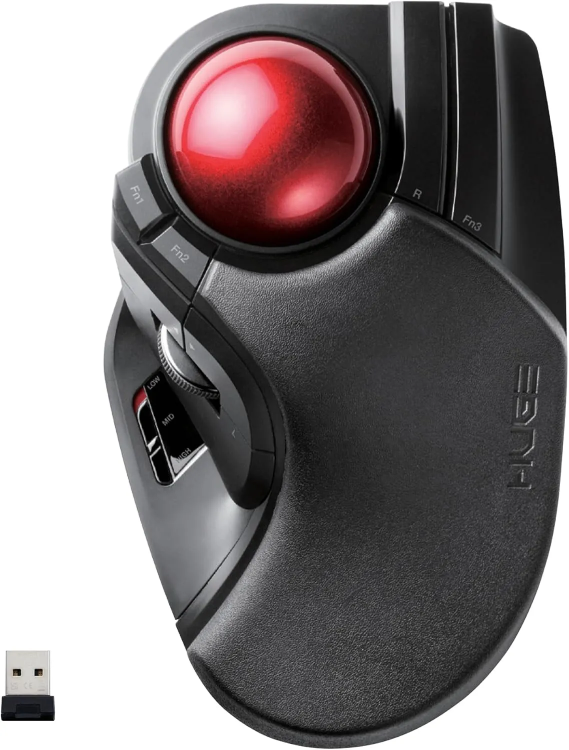 Best Ergonomic Mouse for Hand and Finger Pain: 6 Tested Picks for RSI Relief (2026) 6 ELECOM HUGE Trackball mouse