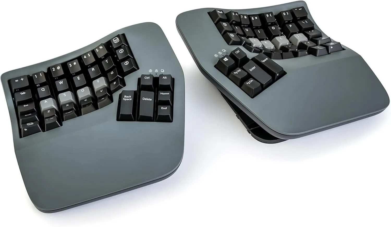 Kinesis Advantage360 split ergonomic keyboard with contoured keywells