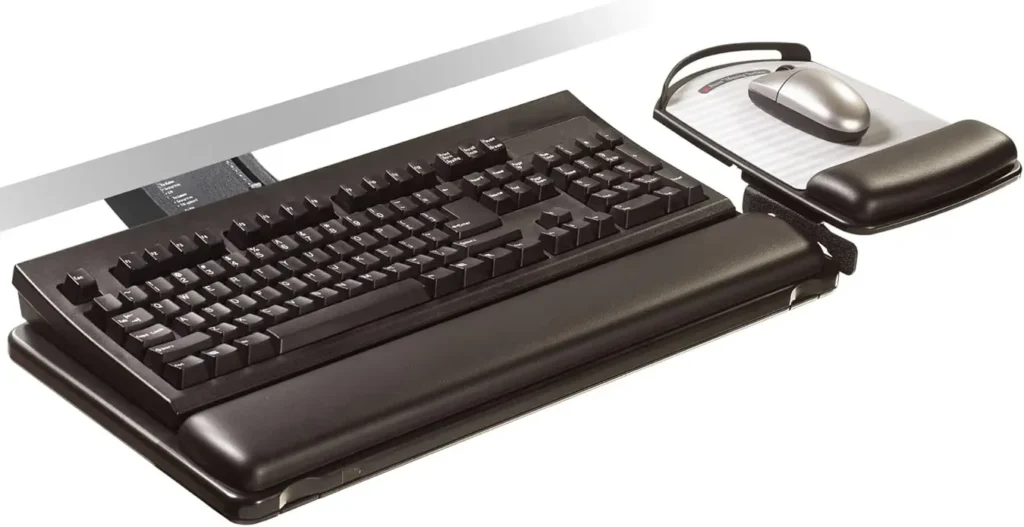 Best Keyboard Trays (2026): Measure Your Desk First, Then Choose 8 3M AKT180LE keyboard tray