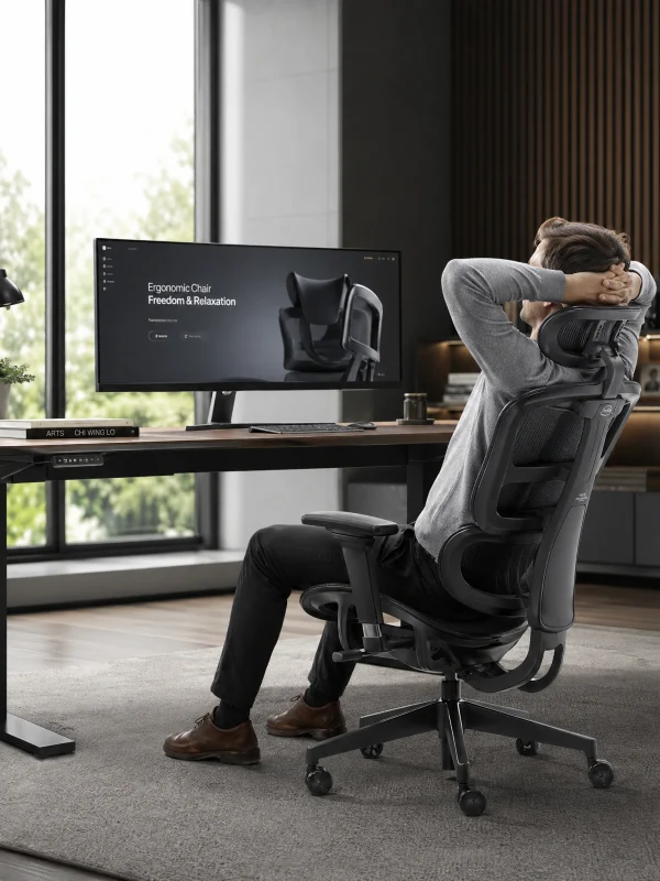 Modern Ergonomic Workspace Modern Ergonomic Workspace